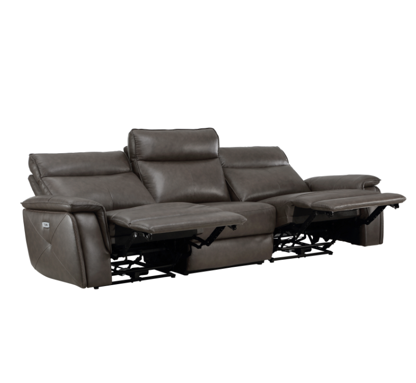 Moroni 2-Piece Sofa Set In Dark Brown 8259Rfdb*2Pwh | Homelegance - sold by Home Elegance USA
