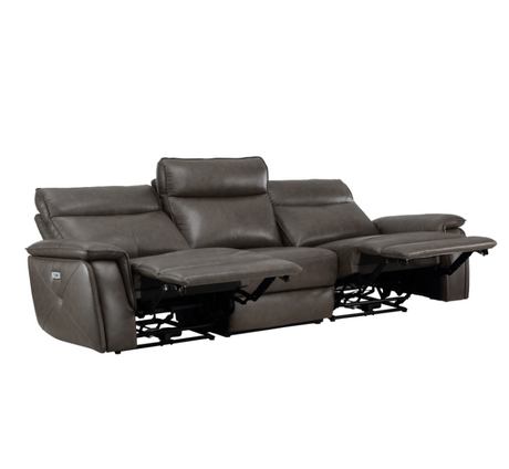 Moroni 2-Piece Sofa Set In Dark Brown 8259Rfdb*2Pwh | Homelegance - sold by Home Elegance USA