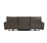 Moroni 2-Piece Sofa Set In Dark Brown 8259Rfdb*2Pwh | Homelegance - sold by Home Elegance USA