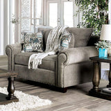 Mott Traditional Sofa and Loveseat by Furniture of America Furniture of America