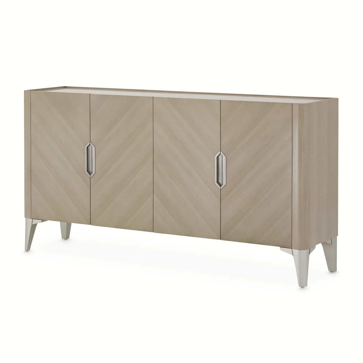 Aico Furniture - Penthouse"Sideboard"Ash Gray - N9033007-130 - Home Elegance USA