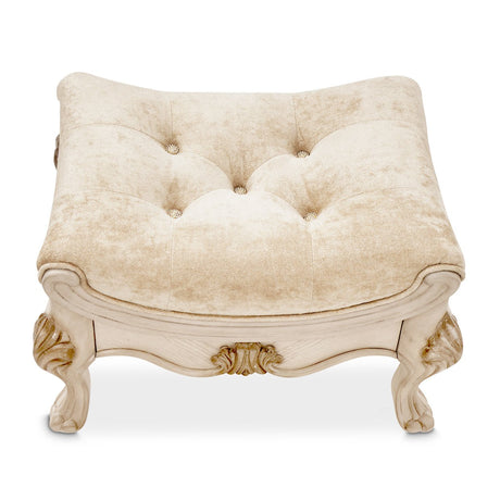 Platine De Royale Vanity Bench Champagne | Aico