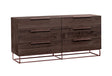 Nova Domus Benzon Italian Modern Dark Rovere Dresser | VIG
