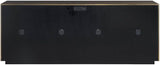 Origami Modern Geometric Credenza in Antique Champagne | Universal Furniture