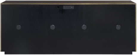 Origami Modern Geometric Credenza in Antique Champagne | Universal Furniture