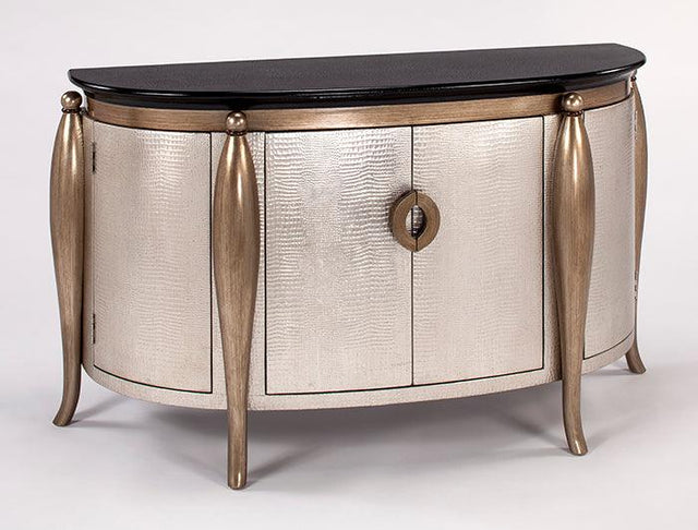 Old World Gold Combined with Soft Silver Gold Wash Cabinet 2911-S by Artmax Furniture Artmax Furniture