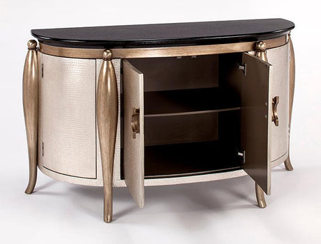 Old World Gold & Silver Gold Wash Cabinet 2911-S – Artmax Furniture
