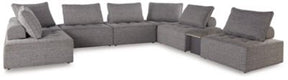 Ashley Brown Bree Zee P160P6 8 - Piece Outdoor Sectional | Home Elegance USA