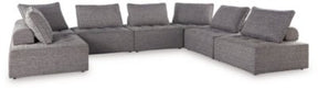 Ashley Brown Bree Zee P160P2 7 - Piece Outdoor Sectional | Home Elegance USA