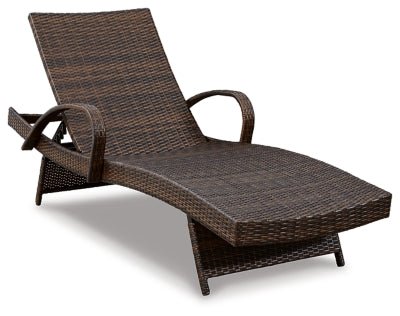 Ashley Brown Kantana Chaise Lounge (Set of 2) | Home Elegance USA