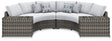 Ashley Gray Harbor Court P459P7 4-Piece Outdoor Sectional