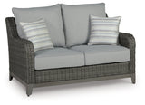 Ashley Gray Elite Park Loveseat w/Cushion