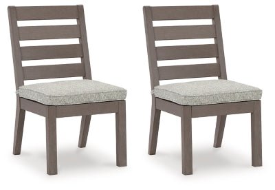 Ashley Gray/Brown Hillside Barn Chair with Cushion (Set of 2) - P564 - 601 - Home Elegance USA - 1