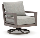 Ashley Gray/Brown Hillside Barn Swivel Lounge w/ Cushion - P564 - 821 - Home Elegance USA - 1