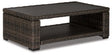 Ashley Brown Grasson Lane Rectangular Cocktail Table | Home Elegance USA