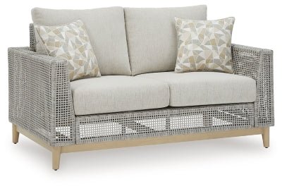 Ashley Gray Seton Creek Loveseat w/Cushion - P798 - 835 - Home Elegance USA - 1