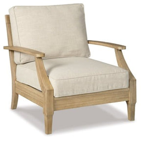 Ashley Beige Clare View Lounge Chair w/Cushion (Set of 1) | Home Elegance USA