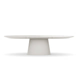 Paragon Extendable Dining Table Blanc Gloss | Caracole Classic