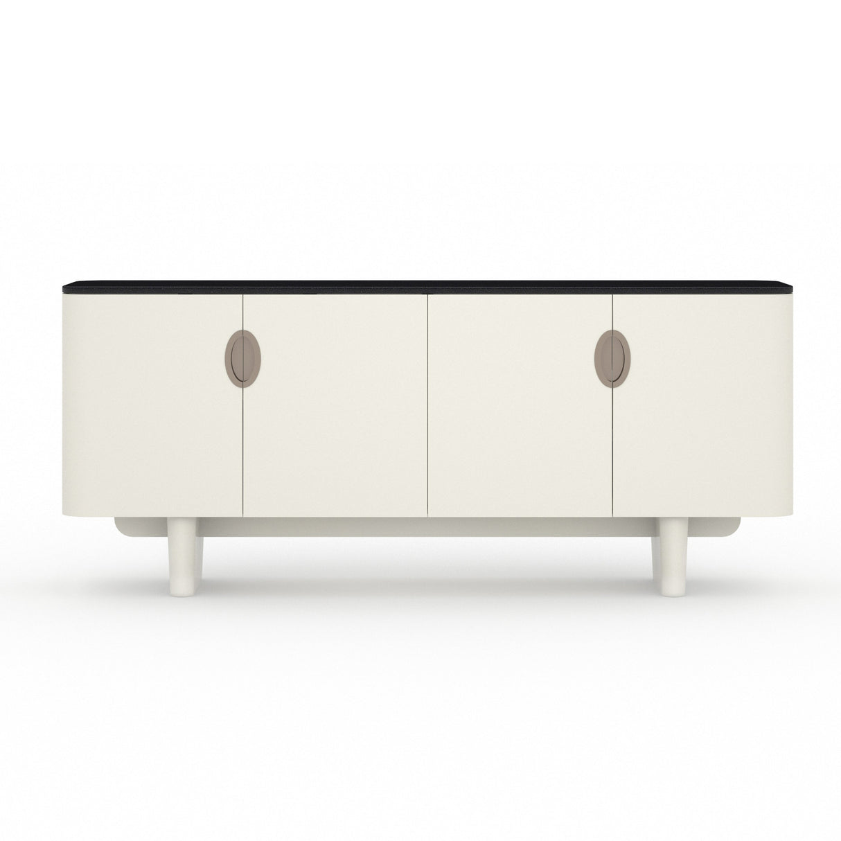 Paragon Sideboard Blanc Gloss | Caracole Classic