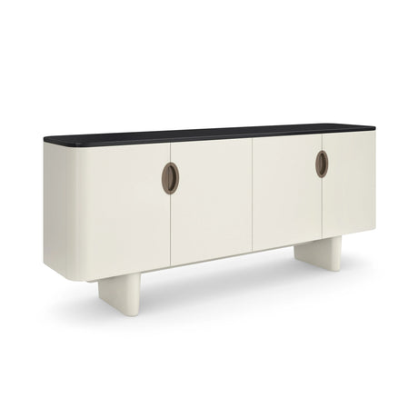 Paragon Sideboard Blanc Gloss | Caracole Classic