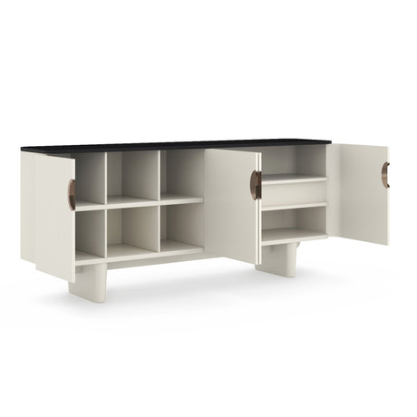 Paragon Sideboard Blanc Gloss | Caracole Classic