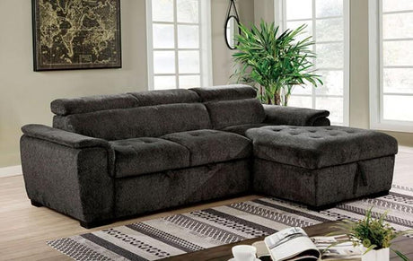 Patty Contemporary Sectional by Furniture of America Furniture of America