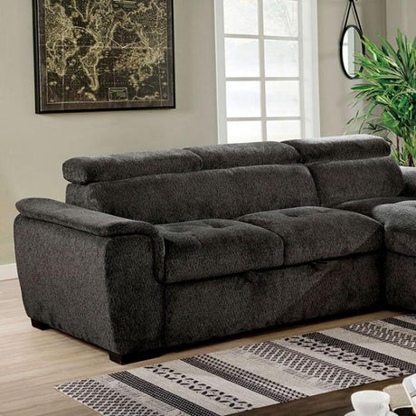 Patty Contemporary Sectional by Furniture of America Furniture of America