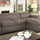 Patty Contemporary Sectional by Furniture of America Furniture of America