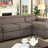 Patty Contemporary Sectional by Furniture of America Furniture of America