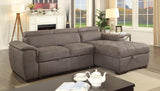 Patty Contemporary Sectional by Furniture of America Furniture of America