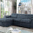 Patty Contemporary Sectional by Furniture of America Furniture of America