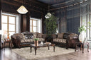 Quirino Traditional Sofa and Loveseat by Furniture of America