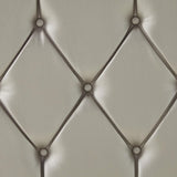Riley Upholstered Silver Bed with Crystal Tufting – Global - Home Elegance USA