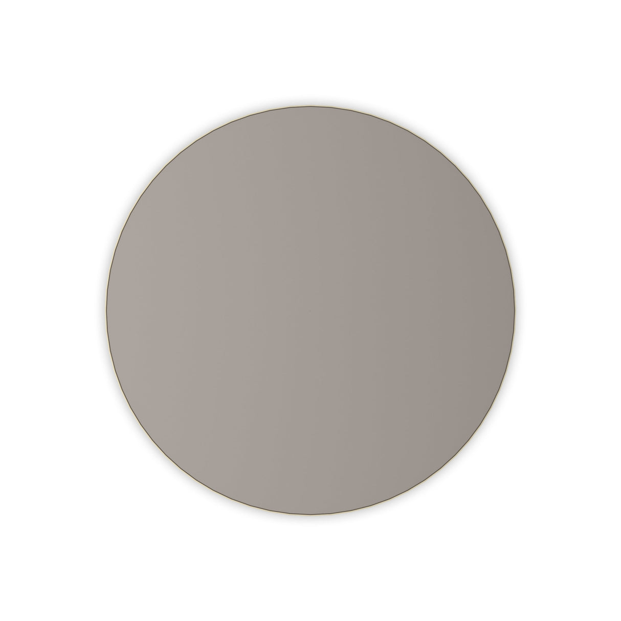 Radius Cocktail Table Smoked Bronze Mirror Top | Caracole Classic