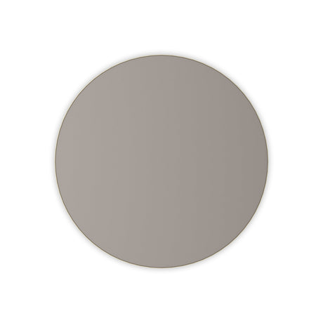 Radius Cocktail Table Smoked Bronze Mirror Top | Caracole Classic