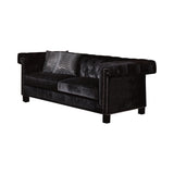 Reventlow Living Room Set In Black By Coaster Furniture - Home Elegance USA