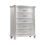 Roma Chest by Cosmos Furniture in silver finish