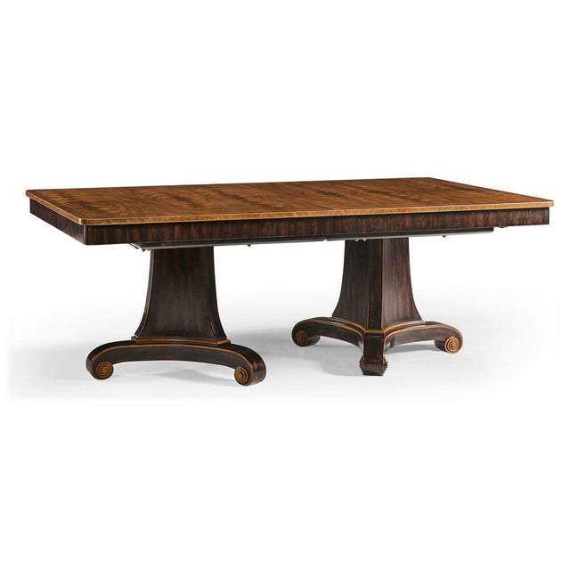 Rosette Dining Table 84-Inch | Jonathan Charles Fine Furniture
