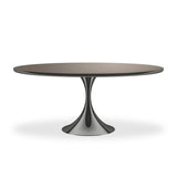Semper Oval Dining Table | 72" & 96" | Deep Bronze | Caracole Classic Collection - sold by Home Elegance USA