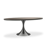 Semper Oval Dining Table | 72" & 96" | Deep Bronze | Caracole Classic Collection - sold by Home Elegance USA