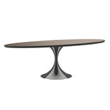 Semper Oval Dining Table | 72" & 96" | Deep Bronze | Caracole Classic Collection - sold by Home Elegance USA