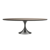 Semper Oval Dining Table | 72" & 96" | Deep Bronze | Caracole Classic Collection - sold by Home Elegance USA