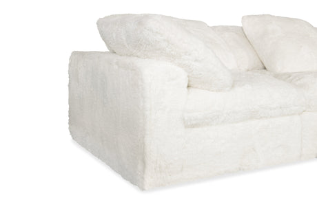 SS410 Upholstery Sofa by Hooker Furniture in Yakety Yak Natural Fabric