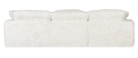 SS410 Upholstery Sofa by Hooker Furniture in Yakety Yak Natural Fabric