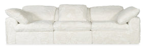 SS410 Upholstery Sofa by Hooker Furniture in Yakety Yak Natural Fabric