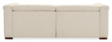 Savion Deux Sofa with Power Recliners & Power Headrests by Hooker Furniture in Aries Beach Fabric