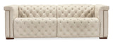 Savion Deux Sofa with Power Recliners & Power Headrests by Hooker Furniture in Aries Beach Fabric