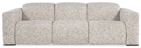 Atlas Power Sofa with Power Headrest by Hooker Furniture in Odyssey Frost Fabric