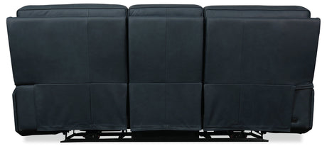 Riverton Power Sofa with Power Headrest and Lumbar | Dante Afterdusk Leather | Hidden Cupholders - sold by Home Elegance USA