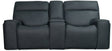 Riverton Power Gliding Console Loveseat with Power Headrest and Lumbar | Dante Afterdusk Leather | USB Port | Hidden Storage - sold by Home Elegance USA